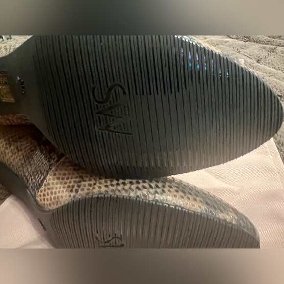 Stuart Weitzman Snake Skin Python Leather Over the Knee Boots Womens Size 7 - Picture 7 of 8